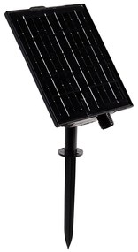 Zewnetrzna Lampki sznurkowe brązowe 8m z 10 diodami LED IP44 Ładowane solarnie - Maro Nowoczesny Oswietlenie zewnetrzne