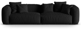 Czarna sofa modułowa 320 cm Martina – Micadoni Home