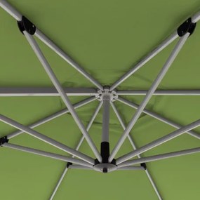 ACTIVE 370 cm - wahadłowy parasol ogrodowy z drążkiem bocznym : Substancja Desen - 836