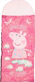 Śpiwór dziecięcy PEPPA PIG 170x70 cm, różowy