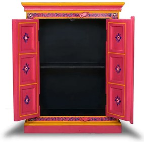 Różowa szafka w stylu vintage - Huxes
