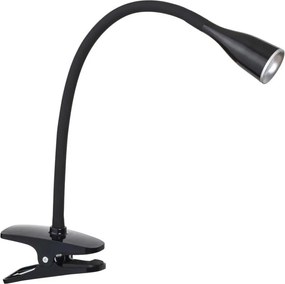Rabalux 4197 - Lampka biurkowa LED z klipsem JEFF LED/4,5W/230V czarna