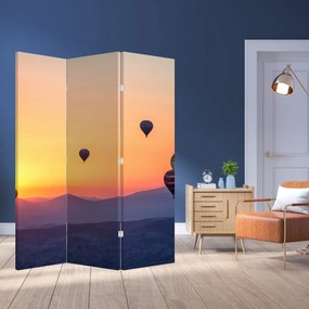 Parawan- Balony na ogrzane powietrze (126x170 cm)