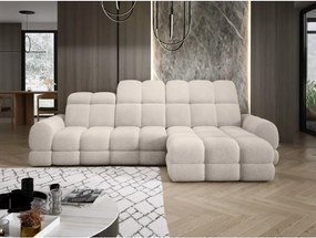 Narożnik TOLLO MINI S Prawostronny Elektryczna regulacja Bubble 03 kolor Beżowy WERSAL