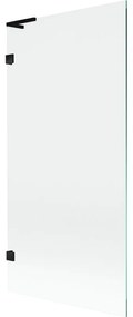Mexen Lunar L parawan nawannowy 1-skrzydłowy 90 x 150 cm, transparent, czarny - 897L-090-000-70-00