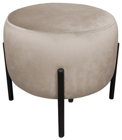 Pufa OLA LOFT ławka podnóżek metal MG09