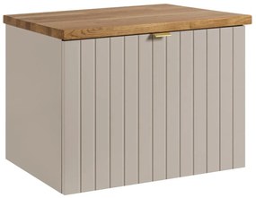 Szafka pod umywalkę HARMO 60 cm kaszmir półmat KROFAM