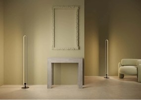 Konsola rozkładana 90x42/198 cm Bora Small cementu