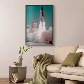 Plakat Nowa era 21x30 cm z ramą czarną bez marginesu ARTGEIST B