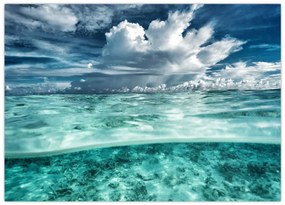 Obraz - Widok pod poziomem morza (70x50 cm)