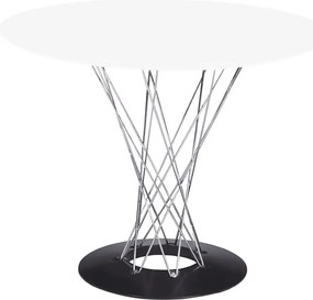 Biały okrągły stół designerski B4-T06