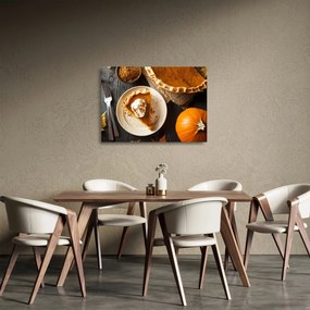 Obraz na szkle - Jesienne ciasto (70x50 cm)