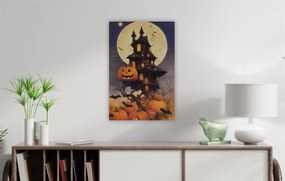 Obraz na ścianę "Straszliwa willa", 9 LED, 60 x 40 cm