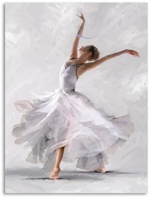Obraz Styler Canvas Waterdance Dancer II, 60x80 cm