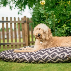 Czarne legowisko dla psów 50x70 cm Outdoor Bed Barn Raven Black S – P.L.A.Y.