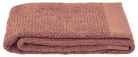 Czerwony bawełniany ręcznik kąpielowy frotte 70x140 cm Classic – Zone