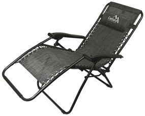 Cattara 13520 Składane leżak Alicante, antracyt,150 x 66 cm