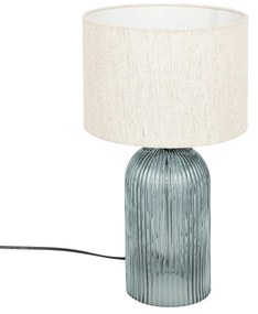 Lampa stołowa ze szklaną bazą MATI, wys. 42 cm