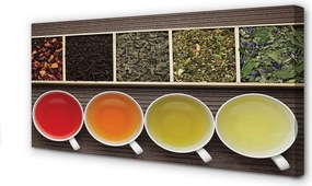 Zdjęcie na płótnie Kolekcja Ziołowych Herbat