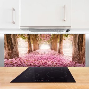 Panel Kuchenny Kwitnące Drzewo Różane