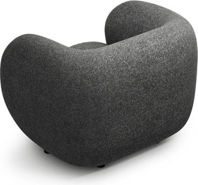 Ciemnoszary fotel Kate – Micadoni