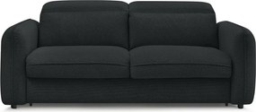 Czarna sofa 216 cm Achille – Bobochic Paris