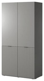 Modułowa szafa PENBOX 101 cm - w kolorze szarym