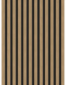 Mexen Lam-F lamele ścienne akustyczne 275 x 30 cm, filc 8 mm, fornir techniczny, Orzech Lniany - S105-275307-3015-015