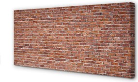 Obraz drukowany na płótnie Ceglany Akcent Dekoracyjny
