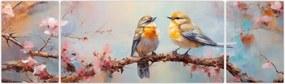 Obraz - Gołąbki (170x50 cm)