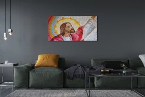 Obraz na płótnie Mozaika z Wizerunkiem Jezusa