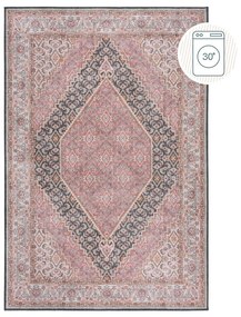 Różowy dywan odpowiedni do prania 190x290 cm Briony Traditional – Flair Rugs