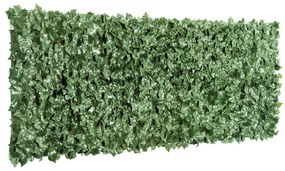 Outsunny Sztuczny żywopłot, imitacja pnącza, 240cm x 100cm. Kolor zielony