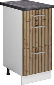 Szafka dolna do kuchni dąb rzemieślniczy 40x60x81.6 r-line