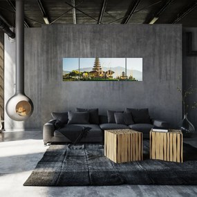 Obraz góry Batur (170x50 cm)
