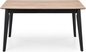 Rozkładany stół Gulian Halmar na czarnych nogach