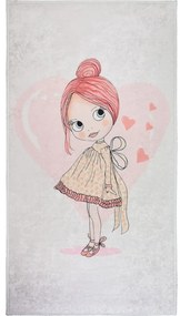 Jasnoróżowy dywan dziecięcy 80x150 cm Lovely Girl – Vitaus