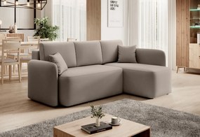 PROMOCJA Beżowy narożnik HADSON - prawy róg II jakość