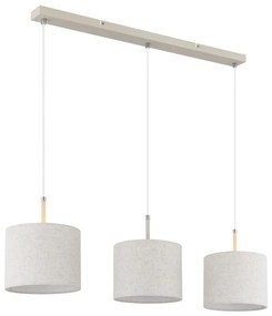 Globo 15968-3H - Żyrandol na lince DELEON 3xE27/40W/230V