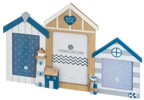Szklana ramka ścienna 43x27 cm Houses – Casa Selección