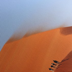 Obraz piaszczystej pustyni (z zegarem) (90x30 cm)