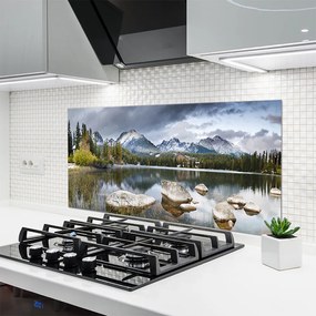Panel Szklany Jezioro Góry Las Krajobraz