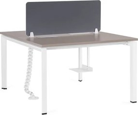 Nowoczesny stół biurowy Pason Workstation 2 120x140 cm