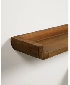 Półki z litego drewna tekowego zestaw 2 szt. 50 cm Shamel – Kave Home