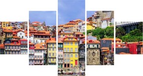 Obraz - Ribeira, Portugalia (125x70 cm)