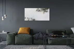 Obraz na płótnie Gałązki i Szyszki