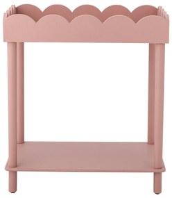 Różowa konsola z litego drewna sosnowego 40x60 cm Isola – Bloomingville