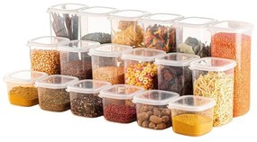 Pojemniki na żywność 18 szt. na żywność Fresco – Hermia