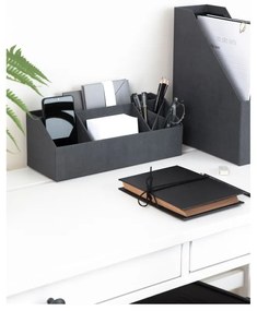 Kartonowy organizer na artykuły papiernicze Elisa Canvas Paper Laminate – Bigso