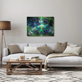 Obraz na szkle - Abstrakcyjne kształty geometryczne (70x50 cm)